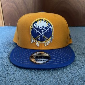 Buffalo Sabres brand new RARE Paint Drip Hat, New Era, Design By Matt Pegula